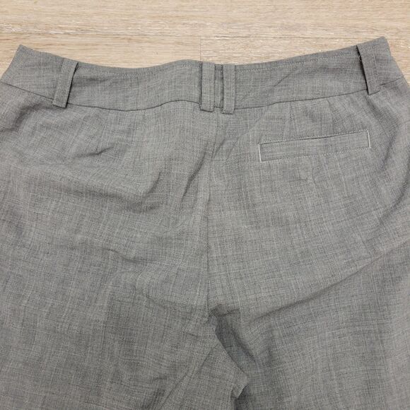 Ann Taylor Lightweight grey wide leg trousers 32" long size 6 - Picture 4 of 4